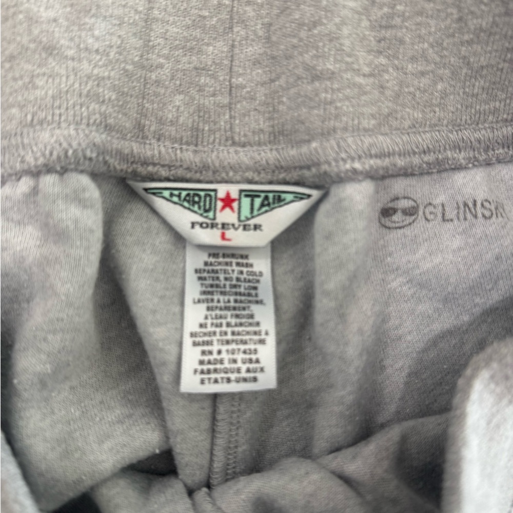 Hard Tail Gray Athletic Shorts - Picture 4 of 5